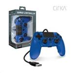 Cirka NuForce Wired Game Controller for PS4/PC/Mac (Blue) M07527-BU