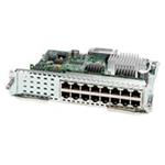 Cisco Enhanced EtherSwitch Service Module Advanced - Přepínač - L3 - řízený - 16 x 10/100/1000 - zá SM-ES3G-16-P=