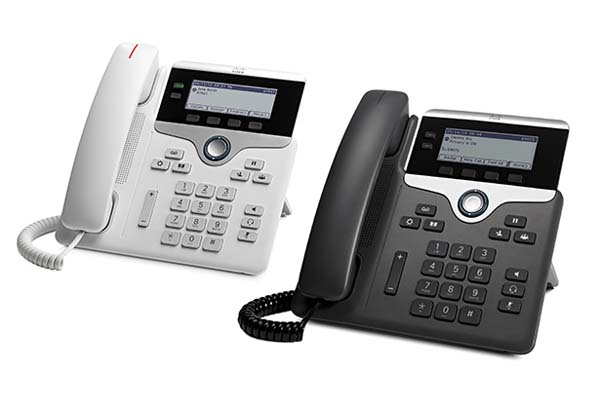 Cisco IP Phone 7821 - Telefon VoIP - SIP, SRTP - 2 linky CP-7821-3PCC-K9=