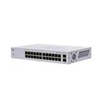 Cisco switch CBS110-24T-UK, 24xGbE RJ45, 2xSFP (combo with 2 GbE), fanless - REFRESH CBS110-24T-UK-RF