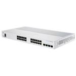 Cisco switch CBS250-24T-4G-UK, 24xGbE RJ45, 4xSFP, fanless - REFRESH CBS250-24T-4G-UK-RF