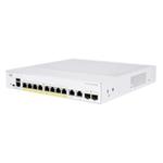Cisco switch CBS250-8FP-E-2G, 8xGbE RJ45, 2xRJ45/SFP combo, fanless, PoE+, 120W - REFRESH CBS250-8FP-E-2G-EU-RF