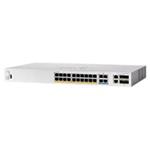 Cisco switch CBS350-24MGP-4X-EU, 20xGbE + 4x2.5GbE, 2x10GbE RJ45/SFP+, 375W, PoE - REFRESH CBS350-24MGP-4X-EU-RF