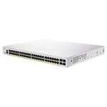 Cisco switch CBS350-48P-4G-UK, 48xGbE RJ45, 4xSFP, PoE+, 370W - REFRESH CBS350-48P-4G-UK-RF