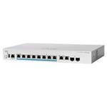 Cisco switch CBS350-8MP-2X-EU, 8x2.5GbE, 2x10GbE RJ45/SFP+, 240W - REFRESH CBS350-8MP-2X-EU-RF