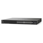 Cisco switch SG350X-24P-UK-RF, 24x10/100/1000, 2x10GbE SFP+/RJ-45, 2xSFP+, PoE, REFRESH SG350X-24P-K9-UK-RF