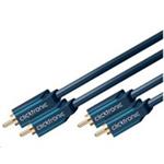 ClickTronic HQ OFC kabel 2x Cinch - 2x Cinch RCA, M/M, 3m CLICK70380