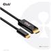 Club3D aktivní kabel HDMI na USB-C, 4K60Hz, 1.8m, M/M CAC-1334