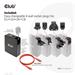 Club3D cestovní nabíječka 140W GaN technologie, 3xUSB-A, 1xUSB-C, PPS + PD 3.1 Support CAC-1917