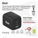 Club3D cestovní nabíječka 65W GAN technologie, 3 porty (2xUSB-C + USB-A), Power Delivery(PD) 3.0 Support CAC-1913EU