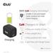 Club3D cestovní nabíječka 65W GAN technologie, 3 porty (2xUSB-C + USB-A), Power Delivery(PD) 3.0 Support CAC-1913EU