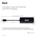 Club3D hub 1xUSB-C na 4xUSB-C, 10Gbps port, PD 3.0 CSV-1548