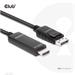 Club3D kabel DP 1.4 na HDMI, 4K120Hz nebo 8K60Hz HDR10, M/M, 3m CAC-1087