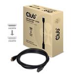 Club3D Kabel prodlužovací HDMI 2.0, HIGH SPEED UHD (M/F), 3m CAC-1321