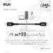 Club3D kabel USB-C, Data 480Mb,PD 240W(48V/5A) EPR M/M 2m CAC-1573