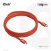 Club3D Kabel USB2 Type-C Bi-Directional USB-IF Certifikovaný 480Mb, PD 240W(48V/5A) EPR M/M 3m CAC-1513