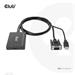 Club3D kabel VGA a USB-A na HDMI, M/F, 0.6m CAC-1720