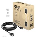 Club3D kabel VGA, M/M, 28AWG, 10m CAC-1710