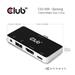 Club3D Multiport USB-C 3.1 na 3x HDMI 2.0b + 1 USB 2.0 + USB-C charge (100W) + audio jack female CSV-1591