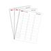 COLOP e-mark® label sheets 48 x 18 mm, 10 x A4 (30xlabel na archu) 9004362515210