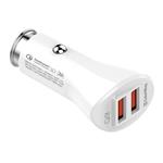 COLORWAY 2x USB nabíječka do auta 36W/ Bílá CW-CHA011Q-WT