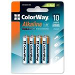 Colorway alkalická baterie AAA/ 1.5V/ 8ks v balení/ Blister CW-BALR03-8BL