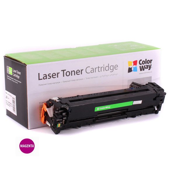 COLORWAY kompatibilní toner pro HP CB543A/ Purpurový/ 1 400 stran CW-H543MEU