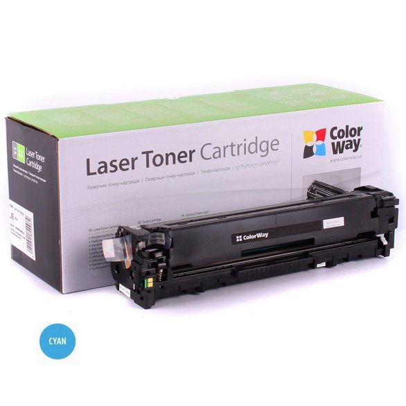 COLORWAY kompatibilní toner pro HP CF211A/ Modrý/ 1 800 stran CW-H211CEU