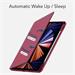 Comma puzdro Cyclone Rotation Case with Pencil Slot pre iPad Air 10.9" 2022/2020 - Wine Red 6938595361678