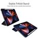 Comma puzdro Royal Fiber Case with Pencil Slot pre iPad Air 10.9" 2022/2020 - Black 6938595361623