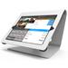 Compulocks Nollie iPad Air/Air 2/Pro 9.7 POS Kiosk, White 260NPOSW