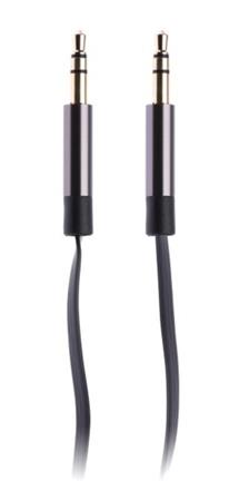 CONNECT IT 3,5mm propojovací audio jack kabel, plochý, 2 m CI-467