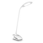 CONNECT IT CLIP stolní Led lampička s klipem, int. baterie, USB-C, BÍLÁ CLI-7020-WH