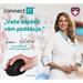 CONNECT IT FOR HEALTH LADIES ergonomická vertikální myš, (+ 1x AA baterie zdarma), bezdrátová CMO-2600-BK