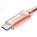 CONNECT IT Wirez Steel Knight Micro USB - USB, metallic rose-gold, 2,1A , 1 m CCA-3010-RG