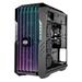 Cooler Master case HAF 700 EVO, ARGB, průhledná bočnice, šedá H700E-IGNN-S00