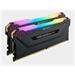 Corsair VENGEANCE RGB PRO, 16GB (2 x 8GB), DDR4, DRAM, 3600MHz, C18, Black CMW16GX4M2Z3600C18