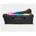 Corsair VENGEANCE RGB PRO, 16GB (2 x 8GB), DDR4, DRAM, 3600MHz, C18, Black CMW16GX4M2Z3600C18