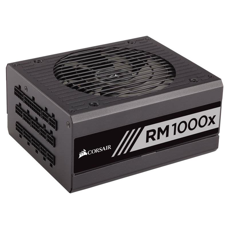 Corsair zdroj 1000W RMx Series RM1000x, 80 PLUS Gold, modulárne,135mm ventilátor CP-9020094-EU