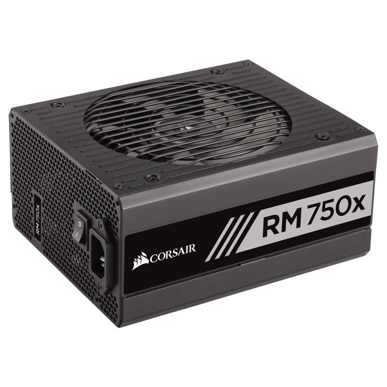 Corsair zdroj 750W RMX Series RM750x, 80 PLUS Gold, modulárny, 135mm ventilátor CP-9020179-EU