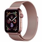 COTEetCI ocelový magnetický řemínek pro Apple Watch 42 / 44mm růžově-zlatý WH5203-PMRG