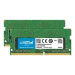 Crucial - DDR4 - 32 GB: 2 x 16 GB - SO-DIMM 260-pin - 2400 MHz / PC4-19200 - CL17 - 1.2 V - bez vyr CT2K16G4SFD824A