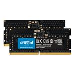 Crucial - DDR5 - sada - 16 GB: 2 x 8 GB - SO-DIMM 262 pinů - 5200 MHz / PC5-41600 - CL42 - 1.1 V - CT2K8G52C42S5