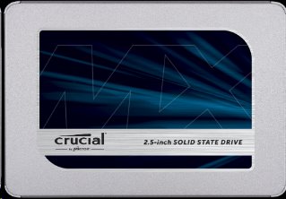 Crucial MX500 1TB SSD, 2.5” 7mm SATA 6Gb/s, Read/Write: 560 MBs/510MBs CT1000MX500SSD1