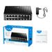 Cudy 16-Port Switch, 16 10/100M RJ45 Ports, Desktop, Power Saving, Plug & Play FS1016D