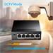 Cudy 5-Port Gigabit Metal Switch, 5 10/100/1000M RJ45 Ports, Desktop Metal Case, Power Saving, Plug & Play GS105