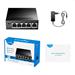 Cudy 5-Port Gigabit Metal Switch, 5 10/100/1000M RJ45 Ports, Desktop Metal Case, Power Saving, Plug & Play GS105