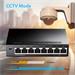 Cudy 8-Port Gigabit Metal Switch, 8 10/100/1000M RJ45 Ports, Desktop Metal Case, Power Saving, Plug & Play GS108