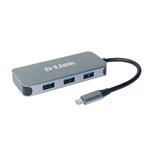 D-Link 6-in-1 USB-C Hub with HDMI/Gigbait Ethernet/Power Delivery DUB-2335