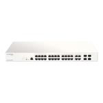 D-Link DBS-2000-28MP 28xGb PoE+ Nuclias Smart Managed Switch 4x1G Combo Ports,370W (With 1 Year Lic)